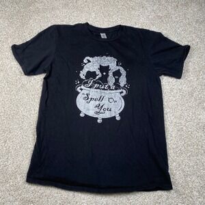 Hocus Pocus I Put A Spell On You Graphic T-Shirt Gildan Black Medium‎